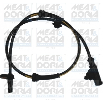 Sensor, wheel speed